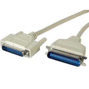 1.8 m Bidirectional Parallel Printer Cable DB25 Male to C36 Male - Picture 1 of 4