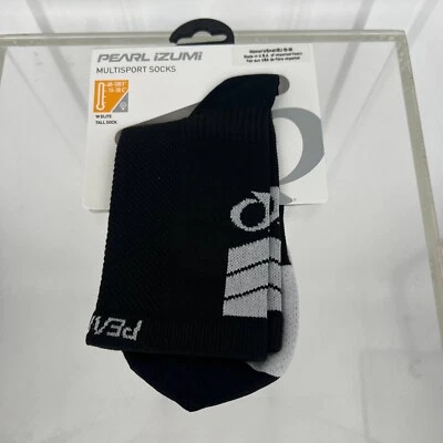 Pearl Izumi Womens Tall Socks Core Black Small 14251803 Elite Stretch NWT - Image 1 of 2