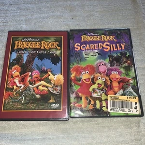 Jim Henson’s Fraggle Rock Scared Silly & Dance Your Cares Away DVDs New Sealed - Picture 1 of 2