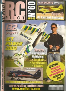 RC PILOT N°60 PLAN "PIPER J3" 2. TEIL / EASYCUB / PARKMASTER / BLIZZARD - Bild 1 von 2