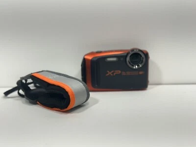 Cámara digital Fujifilm FinePix XP90 eléctrica naranja impermeable funciona **LEER** Foto 1 de 3