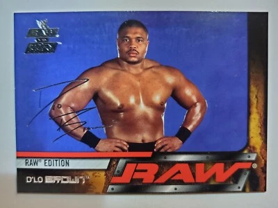 2002 Fleer WWE RAW vs SmackDown Edition #37 D'Lo BROWN - Image 1 of 2