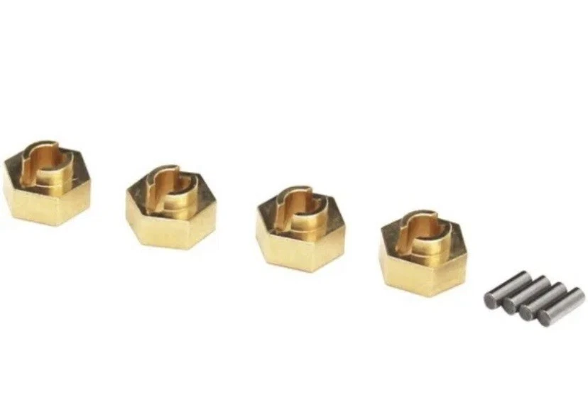 Hot Racing SXTF10H Axial SCX24 Latón Stock Ruedas 7mm Buje Hexagonal   Foto 1 de 1
