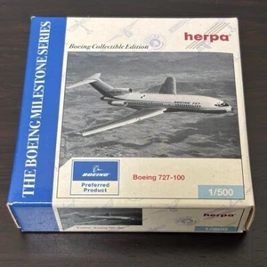 Herpa 1/500 Boeing 727-100 Airplane Free Shipping Japan - Picture 1 of 10