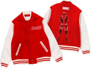 Coca-Cola x Marvel collaboration stadium jacket Limited Edition NEW - Image 1 of 4