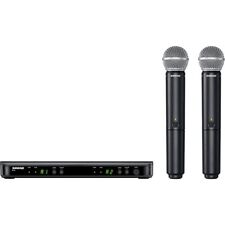 Shure BLX288/SM58 Wireless Dual System W/Two SM58 Handheld Transmitters Band H10