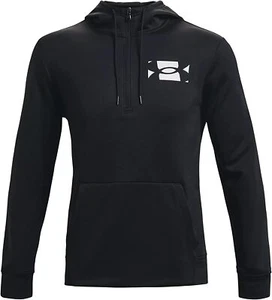 Mens Under Armour UA Wordmark Fleece Sweatshirt Jacket Hoody New - Picture 1 of 13