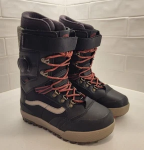 Vans 24/25 Luna Ventana Pro Black Red Women's Size 8 Snowboard Boots Ride K2 - Picture 1 of 11