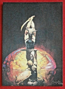 FRANK FRAZETTA - Karte #19 - THE BRAIN - Comic Bilder 1991 - Bild 1 von 2