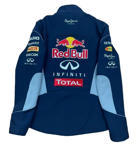 Pepe Jeans Red Bull Infiniti Racing F1 Jacket Ferrari Marlboro Size L Cover