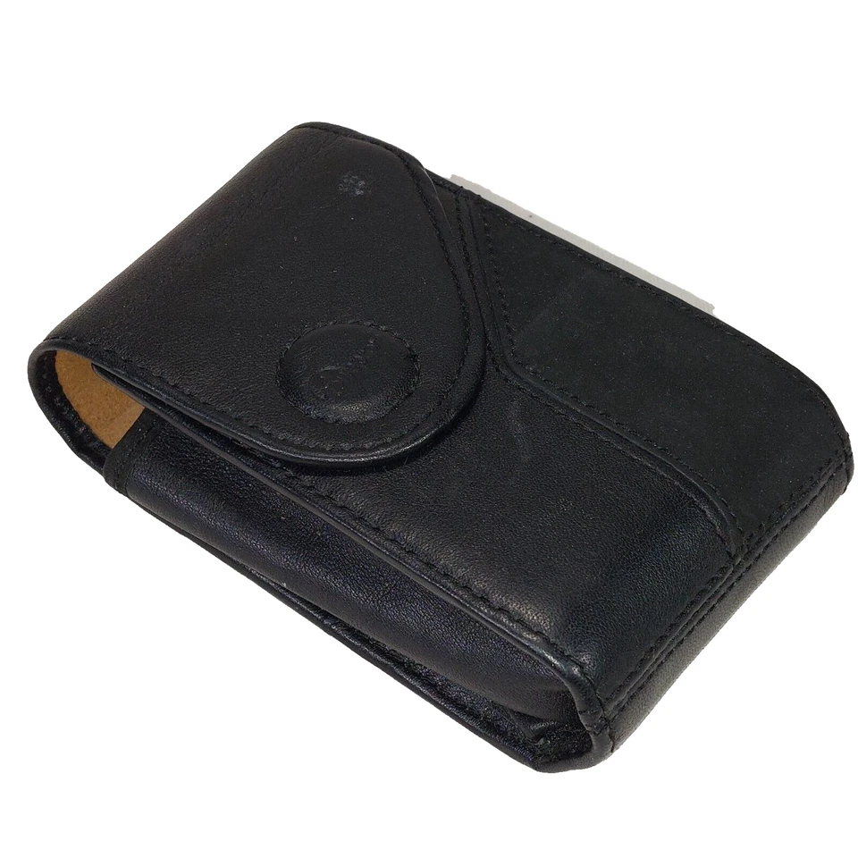 Lowepro Black Napoli 20 Soft Leather Camera Pouch Used Condition - Image 1 of 4