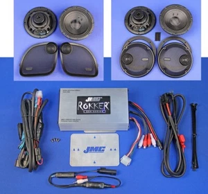 J&M ROKKER 1000w 4 velocidades/amplificador Kit HD RoadGlide Ultra 16 - 24 - RKT6-1000HR16-UL4 - Imagen 1 de 5