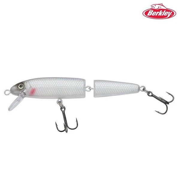 BERKLEY PULSE SNAKE 110 0,5m-1,0m 15g Pearl White Wobbler Crankbait Barsch Hecht - Bild 1 von 1
