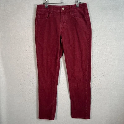 Мужские узкие брюки Vineyard Vines красный вельвет размер 30 x 30 хлопковая смесь - Изображение 1 из 4