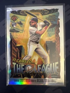2025 Chrome It Came to the League #IT-15 James Wood Nationals - Picture 1 of 2