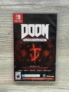 Doom Slayers Collection Nintendo Switch CIB completo CON SCHEDA CODICE! Molto pulito! - Foto 1 di 3