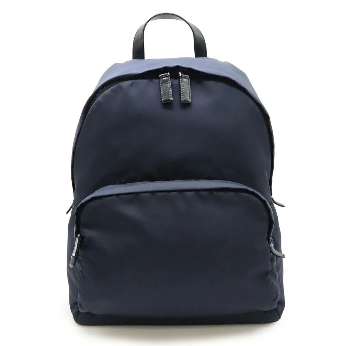 PRADA ネイビー　リュック　TESSUTO ACCIAIO バックパック PRADA ネイビーリュックTESSUTO ACCIAIO バックパック