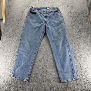Vintage Levis Silvertab Jeans Herren 36x30 Blau Even More Relaxed Baggy Light Wash - Bild 1 von 10