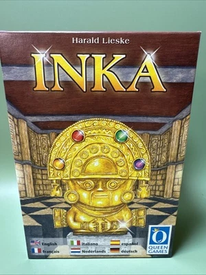 Inka treasure hunting exploration game by Harald Lieske - Queen Games 2006 MINT - Image 1 of 4