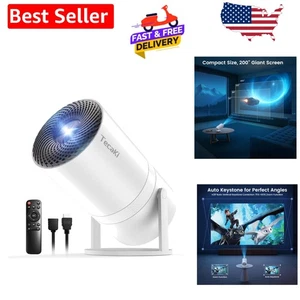 Mini Tragbarer Beamer mit WiFi und Bluetooth, Filmprojektor 1080P HD Sup... - Bild 1 von 11