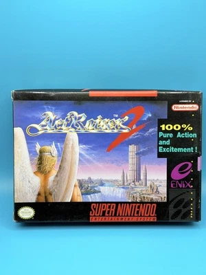 ActRaiser 2 (SNES, 1993) - Completo en caja (CIB) | Envío gratuito | Caridad Foto 1 de 4