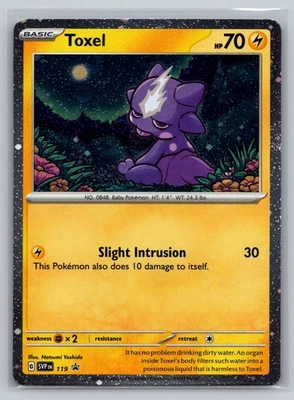Pokemon Toxel - 119 Promo SV: Scarlet & Violet Promo Cards 119 NM - Image 1 of 2