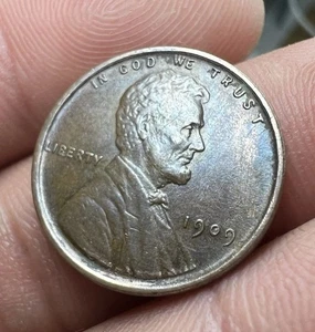 1909 Proof VDB Initials Lincoln Wheat Penny VDB Very Rare Collector VF BU RB DDO - Picture 1 of 24