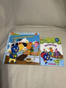 The Backyardigans Book Lot Nick Jr Nostalgia Spot The Frog Legend Hunters Kids - Picture 1 of 11