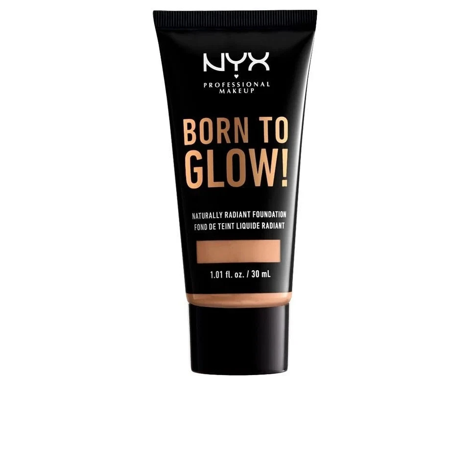 NYX 5-PACK Makeup Born To Glow Naturally Radiant Foundation, Medium Olive - Image 1 of 1