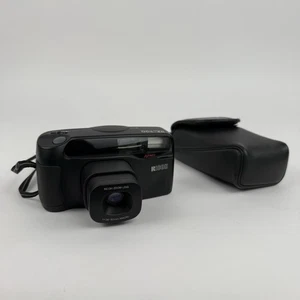 Ricoh RZ-900 Date analoge Kompaktkamera 35 mm schwarz - Film getestet - Bild 1 von 5