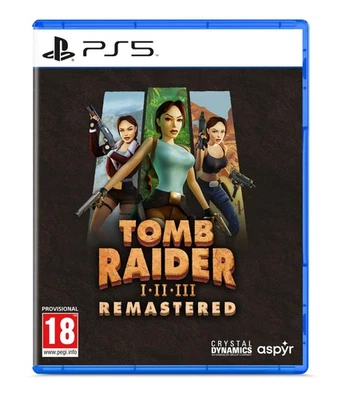 Tomb Raider 1-3 Remastered Starring Lara Croft - PS5 PlaySt (Sony Playstation 5) - Image 1 of 4