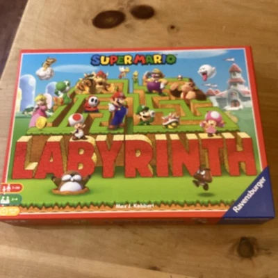 Super Mario Bros Labyrinth - The Moving Maze Family Board Game - Image 1 of 2