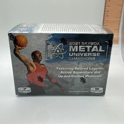 Upper Deck 2021 Skybox Metal Universe Champions Blaster Box - 35 Cards - Image 1 of 4