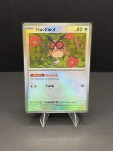 Hoothoot (Master Ball Pattern) 077/131 Sv: Prismatic Evolutions Holo - Picture 1 of 2