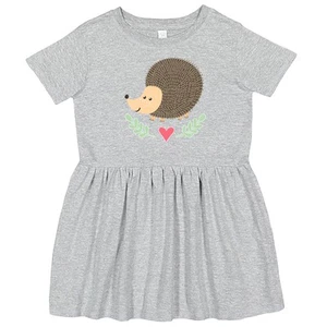 Inktastic Hedgehog Lover Girls Outfit Toddler Dress Animals Girl Clothes Childs - Picture 1 of 8