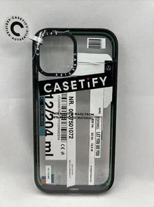 CASETiFY Impact Case Fits iPhone 12 Pro Max - CASETiFY Clear / Black - New - Picture 1 of 2