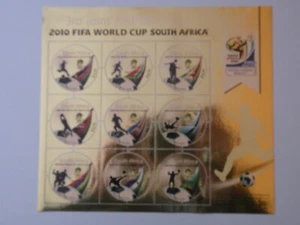 Briefmarken Bogen FIVA WM 2010 Südafrika Original aus SA - Bild 1 von 1