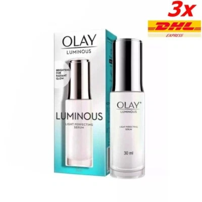 3x Olay Luminous Light Perfecting Serum fórmula de reducción facial opaca natural Foto 1 de 4