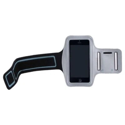 LINJA Sport Armband Handy Tasche Samsung Galaxy S3 Mini Grau Fitness Joggen Schutz