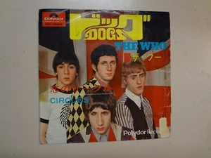 WHO: Dogs 3:04 - Kreise 2:27 - Japan 7" 1968 Polydor DP 1595 Original DJ Mono PSL - Bild 1 von 4