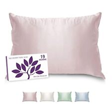 Mulberry Park 19 Momme Silk Pillowcase for Kids & Toddlers - Prevents Bed Hea...