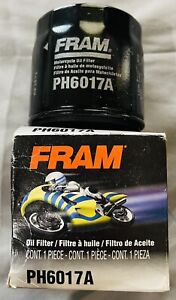 FRAM PH6017A Motorcycle ATV UTV Replacement Full-Flow Spin-On Oil Filter NEW