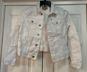 Polo Ralph Lauren Kids Girl's Denim Cropped Jacket XL - Picture 1 of 5