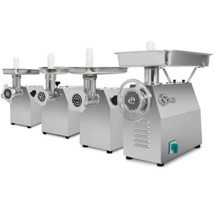 VERTES Picadora de carne eléctrica, acero inoxidable, 370 à 1500W, 80 à 350 kg/h - Imagen 1 de 31