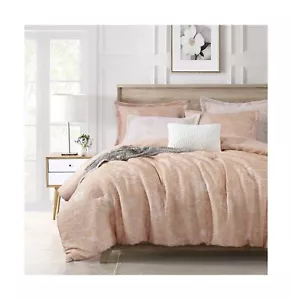 Chezmoi Collection Katrina 6-Piece Floral Comforter Set Queen Size, Coral/Whi... - Picture 1 of 9
