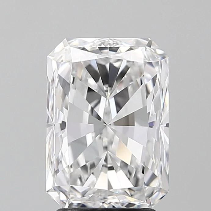 Lab Grown Solitaire Radiant Brilliant Cut CVD VS1 Clarity E Color Diamond 1.50CT - Image 1 of 4