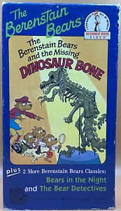 The Berenstain Bears And The Missing Dinosaur Bone VHS 1990 **Buy 2 Get 1 Free**