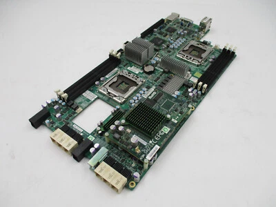 SuperMicro X8DTS-F-2U Dual LGA1356 Server Motherboard w/Mezzanine Card Tested - Image 1 of 4