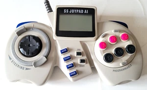 Manette Blanche SS Joypad AI Pour SEGA Saturn - Programmable - Intec - SS-232 - Imagen 1 de 5