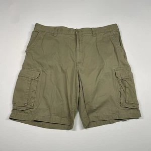 Perry Ellis Shorts Men’s 40 Olive Green Outdoor Cargo - Picture 1 of 9